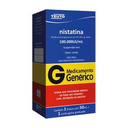 Nistatina Susp 50ml Teuto