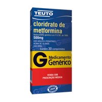 Clor Metformina 500mg C/30 Teuto