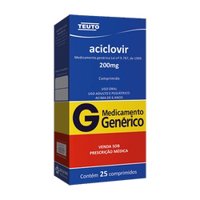 Aciclovir 200mg C/25cpr Teuto
