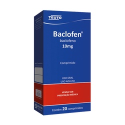 Baclofen 10mg C/20cprs Teuto