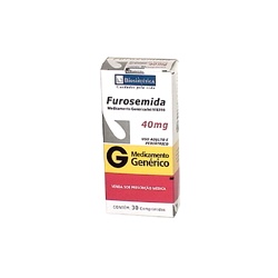 Furosemida 40mg C/30cprs