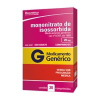 Mononitrato Isossorbida 20mg C/30cpr
