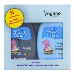 Kit Sh+cond Cheirinho De Bebe 210ml Blue