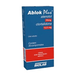 Ablok Plus 25/12,5mg C/30cprs