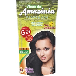 Hene Gel Amazo Preto Medio 180g
