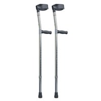 Muleta Canadense Fixa Cinza Bc1508