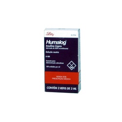 Insulina Humalog Lispro Refil 2x3ml