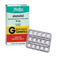Atenolol 50mg C/30cpr Medley