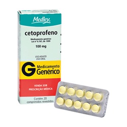 Cetoprofeno 100mg C/20cprs Medley