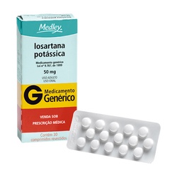 Losartana Potassica 50mg C/30 Medley