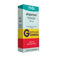 Alopurinol 300mg C/30 Medley