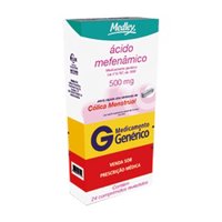Acido Mefenamico 500mg C/ 24cprs