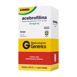 Acebrofilina Xarope Adulto 120ml Cimed