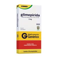 Glimepirida 2mg C/30comp