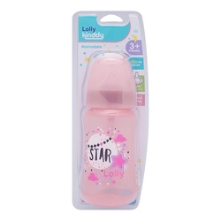 Mam Lolly Big Star Silicone Redondo Rosa 330ml