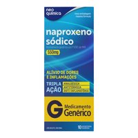 Naproxeno Sod 550mg G Neo C 10cpr