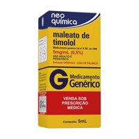Maleato Timolol 0,5% 5ml
