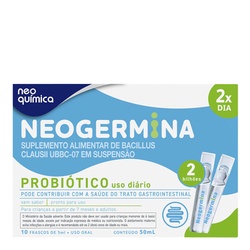 Neogermina Sem Sabor Cx 10uni Fr 5ml