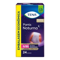 Fralda Ger Tena Pants Fem Noturna G/eg 24un