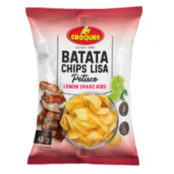 Batata Chips Lisa Petisco Costelinha Com Limao 5g