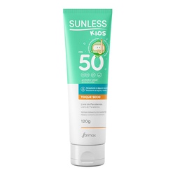 Protetor Sol Sunless Fps50 120gr Kids Seco