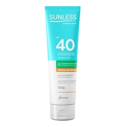 Protetor Sol Sunless Fps40 120gr