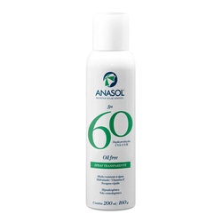 Protetor Sol Anasol Spray Transp Fps60 200ml