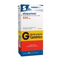 Alopurinol 300mg C/30 Cprs Sandoz