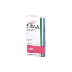 Puran T4 25mg C/30 Cprs