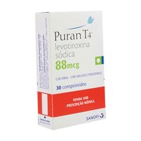 Puran T4 88mcg C/30cprs