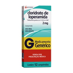 Clor Loperamida 2mg C/12cpr