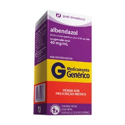 Albendazol Susp 10ml Gen Prati