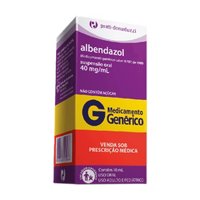 Albendazol Susp 10ml Gen Prati