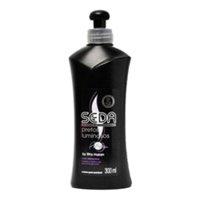 Creme Pentear Seda 300ml Preto Luminosos