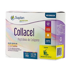 Collacel C/ 30 Saches 12 G Sabor Abacaxi Com Hortela