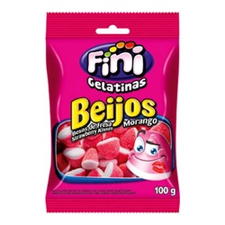 Fini Beijos Morango 15g