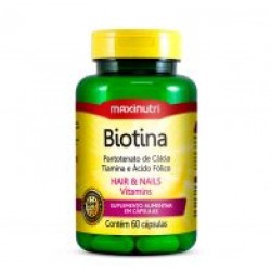 Biotina 60caps Maxinutri