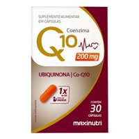 Coenzima Q10 200mg 30cp Maxinutri