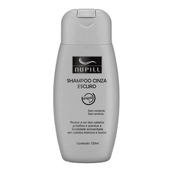 Sh Nupill Cinza Escuro 120ml