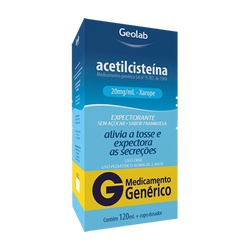 Acetilcisteina 20mg Inf 120ml Geolab