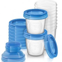 Kit Avent Copos P/ Armaz Leite 10un