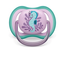Chupeta Ultra Air Individual Decorada 6-18m Rosa